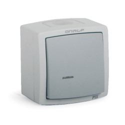 Va et vient à voyant étanche