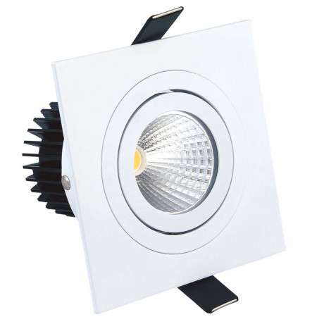 Spot orientable carré blanc