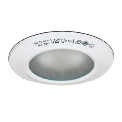 Spot encastré rond TBT 12 V 35 W pour salle de bain