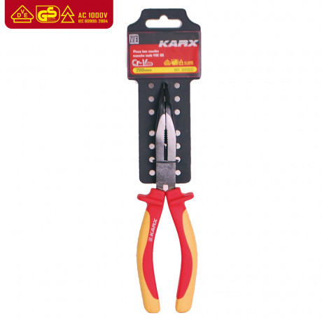 PINCE A BEC COUDE 200 MM ISOLE 1000V