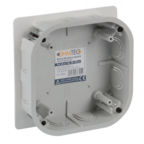 Boîtes de dérivation à encastrer