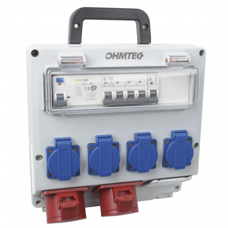 coffret d'atelier mural monophasé et triphasé