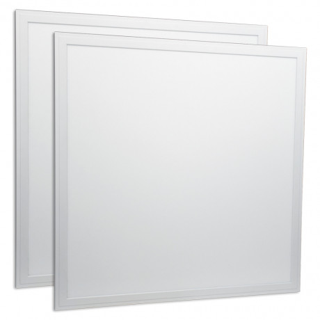 Lot de 2 dalles LED 36W - 3000K - 3600 lumens