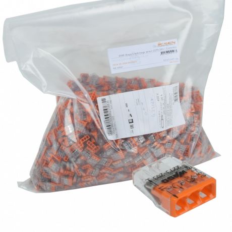 2500 Wago à enfichage direct 2273-203 / 3 entrées