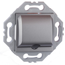 Sortie de câble gris alu