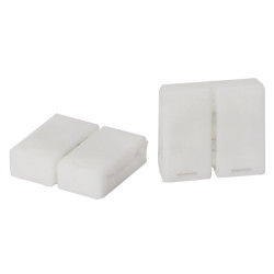 2 connecteurs droit pour ruban de 10mm - 2 broches
