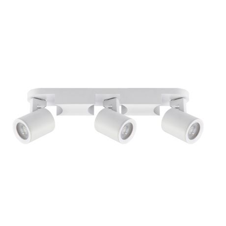Spot Gu10 triple orientable blanc - 3x8W max sans ampoule