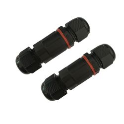 Lot de 2 connecteurs droits IP68