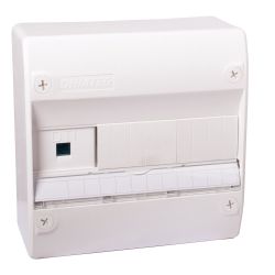 Coffret de communication  1 rangée avec 8 connecteurs RJ45 CAT 6