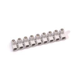 Lot de 10 barrettes de 9 connexions unilatérales de 2.5mm²