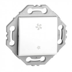 Interrupteur VMC blanc