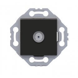 Prise SAT F anthracite